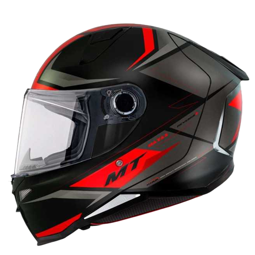CASCO MT REVENGE 2S HATAX ROJO MATE