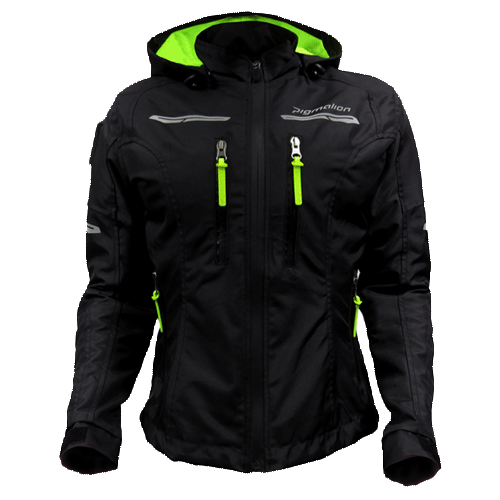 CHAQUETA PIGMALION FENIX BLACK NEGRA FEMENINA