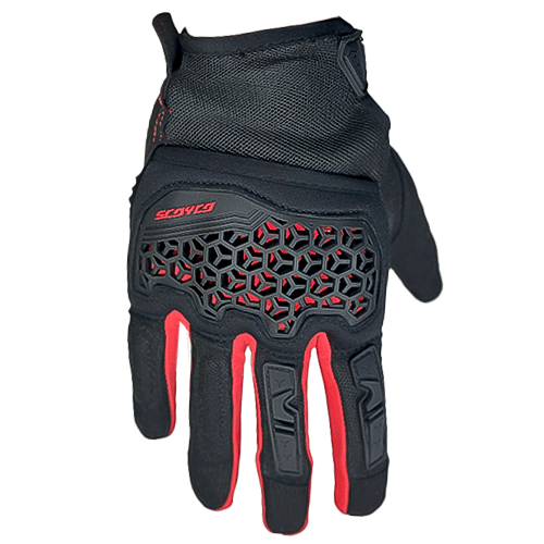 GUANTES SCOYCO MC114 ROJO