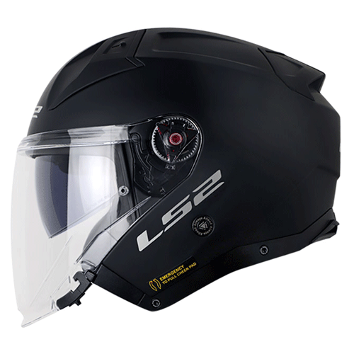 CASCO LS2 OF603 INFINITY SOLID NEGRO MATE