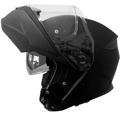 CASCO SMK GULL WING NEGRO MATE