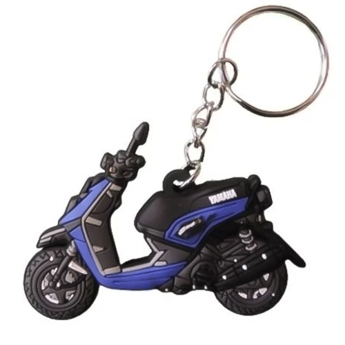 LLAVERO MOTO BWS FI AZUL