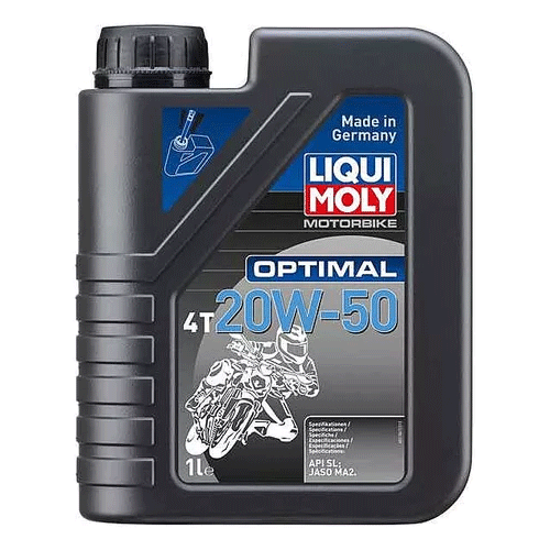 ACEITE LIQUI MOLY 20W-50 SEMI OPTI 4T 1L