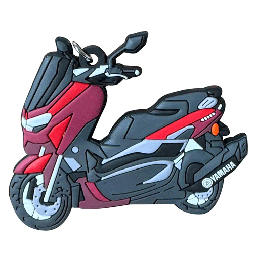 LLAVERO MOTO NMAX ROJO