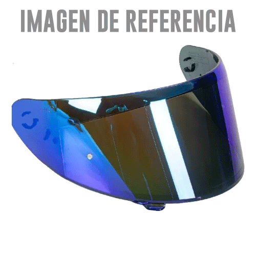 VISOR SPARTAN MT-V-18B SEGMENT IRIDIUM