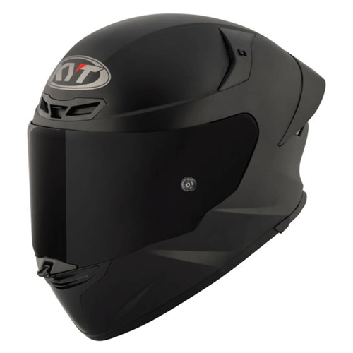 CASCO KYT TT REVO SOLID PLAIN NEGRO MATE
