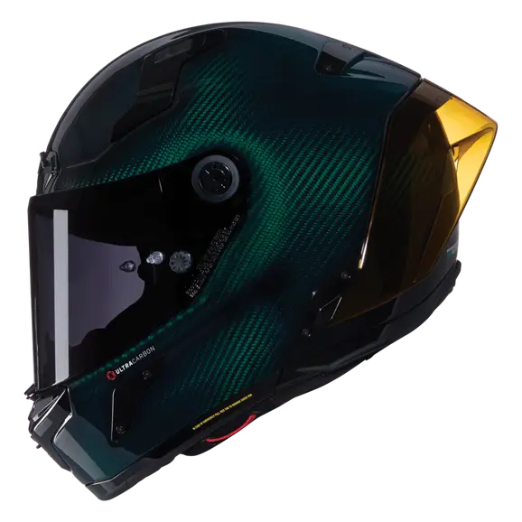 CASCO NOLAN 804RS ULTRA CARB LIQUIDO CAMALEON VERDE
