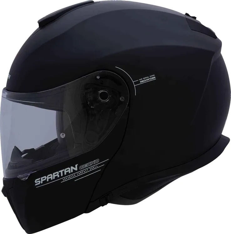 CASCO SPARTAN GECKO SV NEGRO MATE