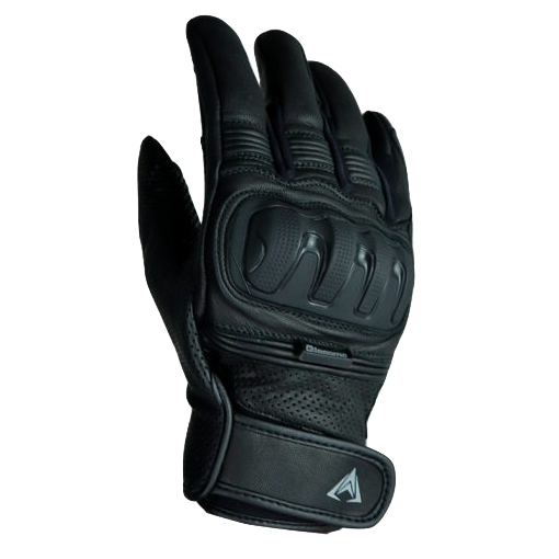 GUANTES GIACOMO CUERO FURY NEGRO