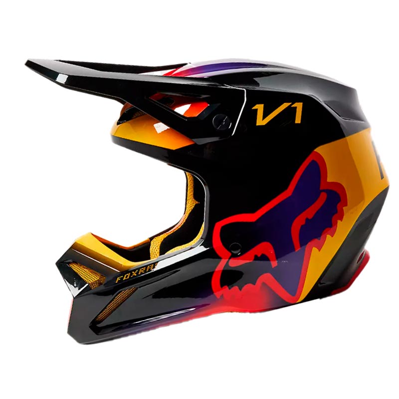 CASCO FOX V1 TOXSYK NEGRO