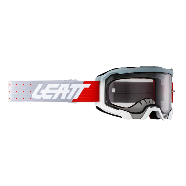 GOGGLE LEATT VELOCITY 4.5 NEGRO GRIS ROJO