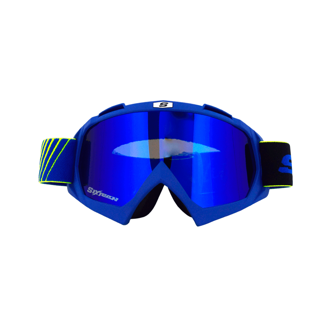 GOGGLES SHAFT 16 AZUL NEGRO VISOR AZUL