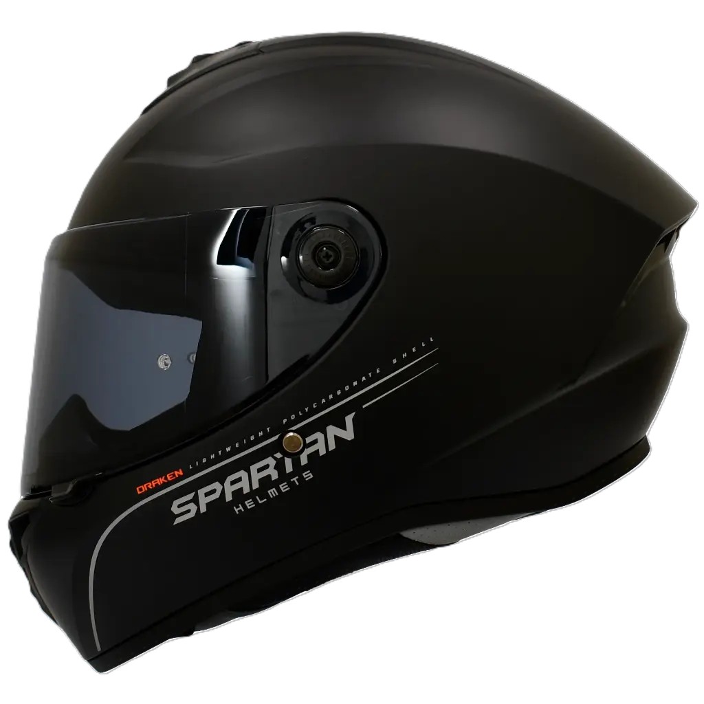 CASCO SPARTAN DRAKEN A3 NEGRO MATE