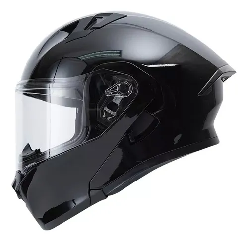 CASCO ICH 3120 SOLID NEGRO BRILLO