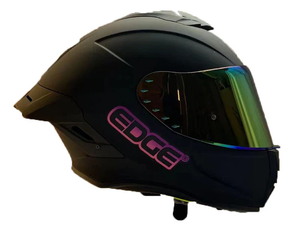 CASCO EDGE SHANGHAI SOLID NEGRO ROSADO MATE