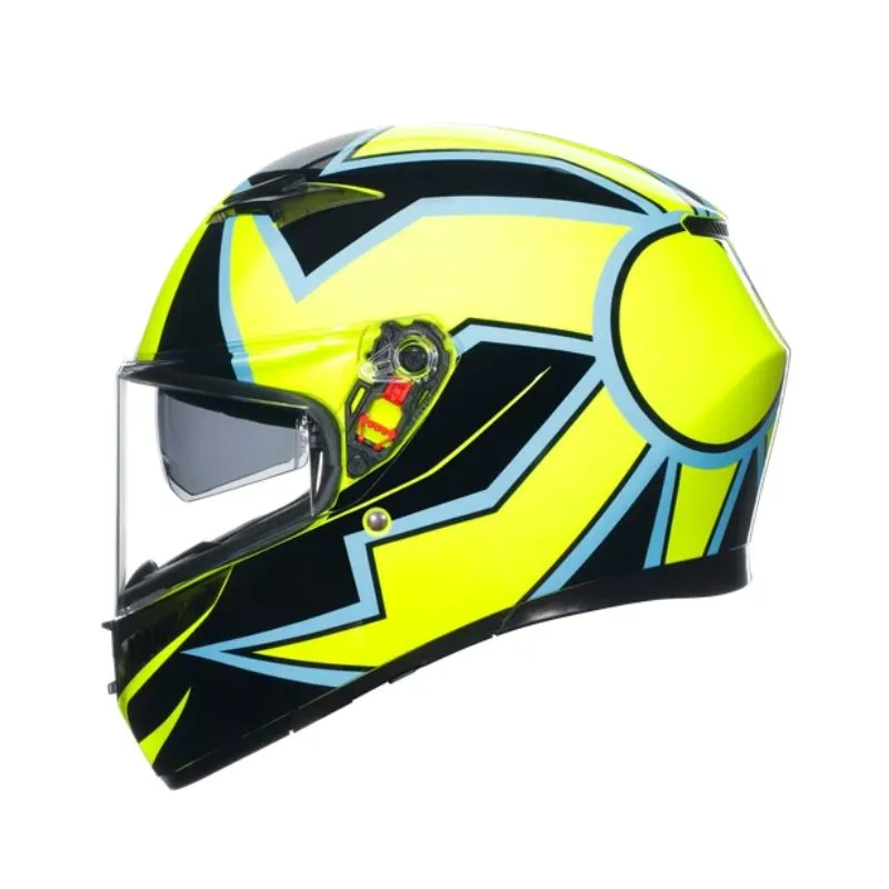 CASCO AGV K3 SV ROSSI WT PHILLIP ISLAND 2005