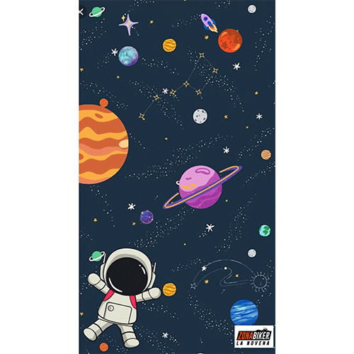 BUFF 90 CM ASTRONAUTA AZUL 003