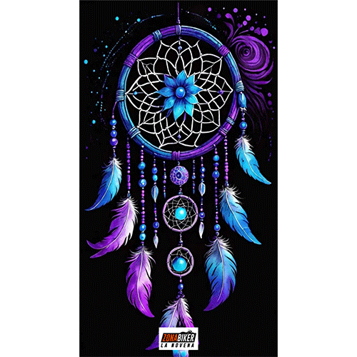 BUFF 90 CM ATRAPASUEÑOS NEGRO 005