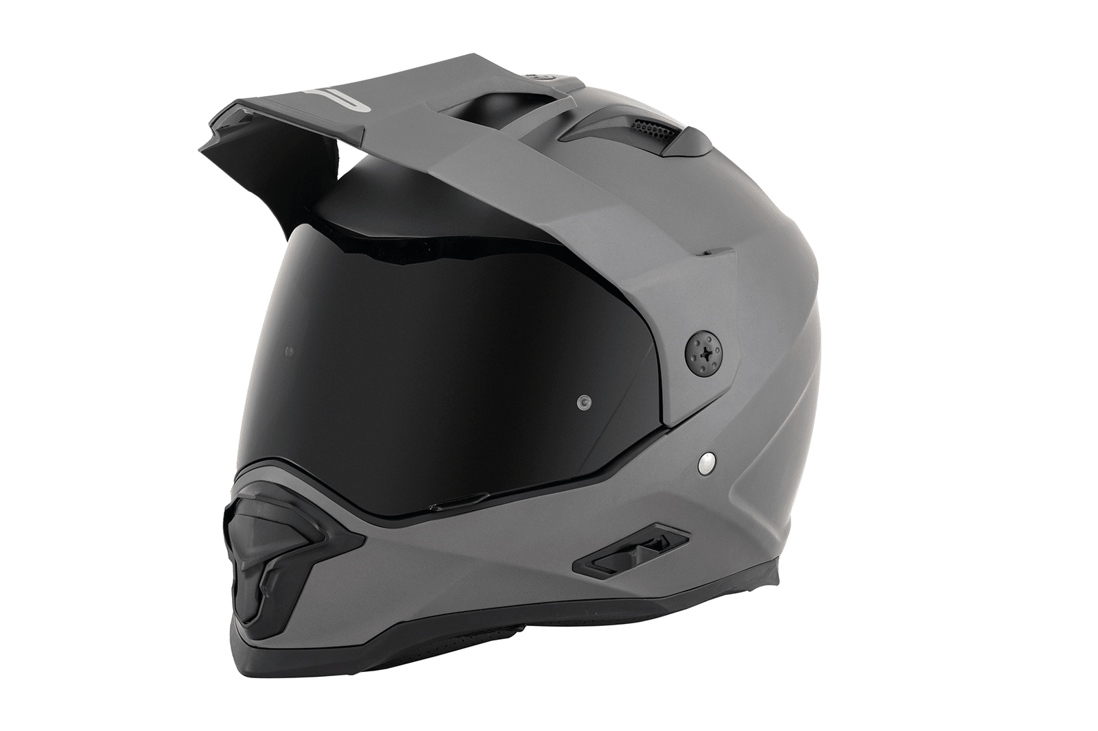 CASCO FP BARSTOW S5 TITANIO MATE VISOR SMOKE