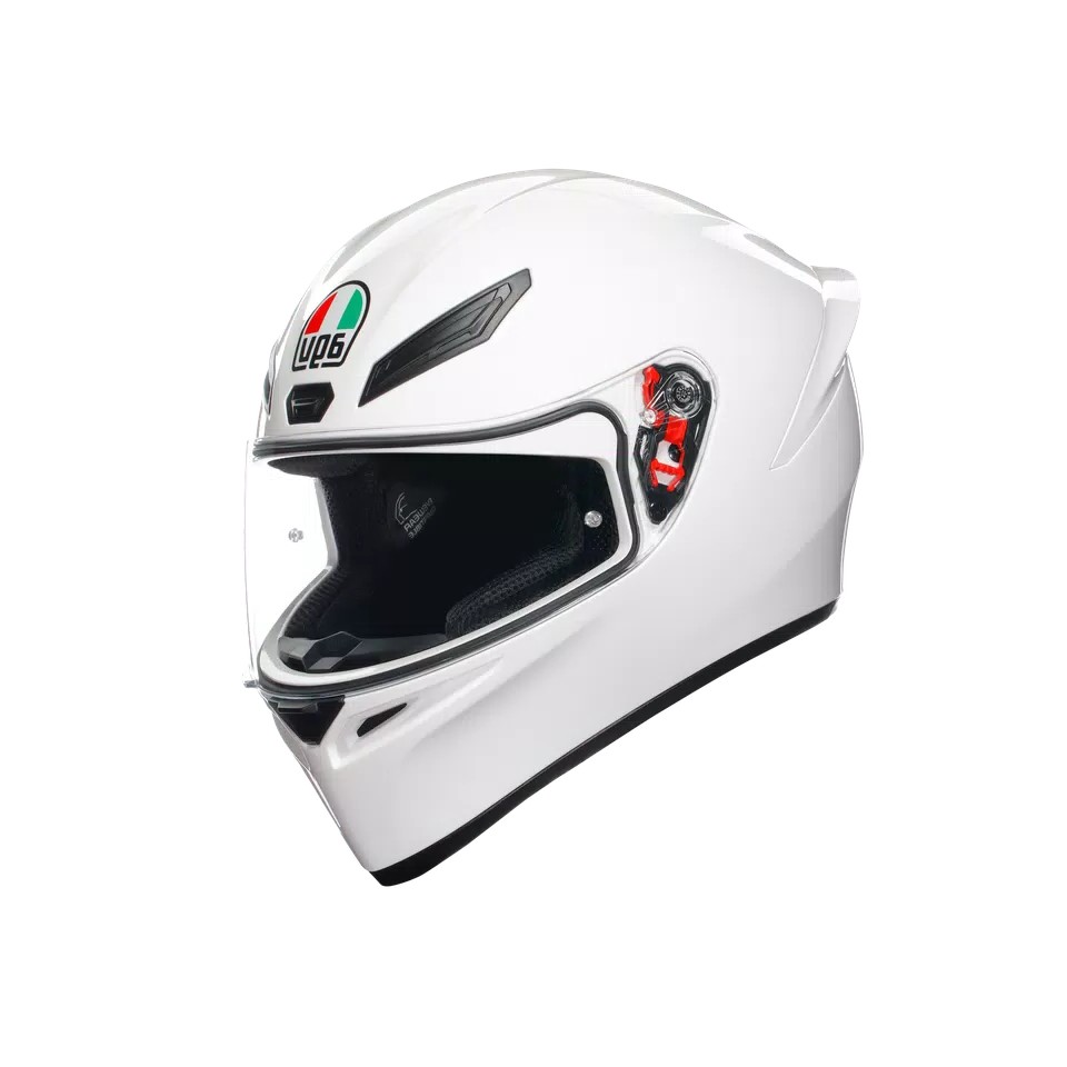 CASCO AGV K1-S SOLID WHITE BLANCO BRILLANTE