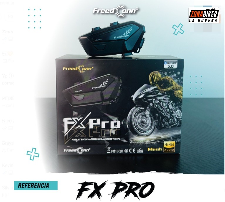 INTERCOMUNICADOR FREEDCONN FX-PRO