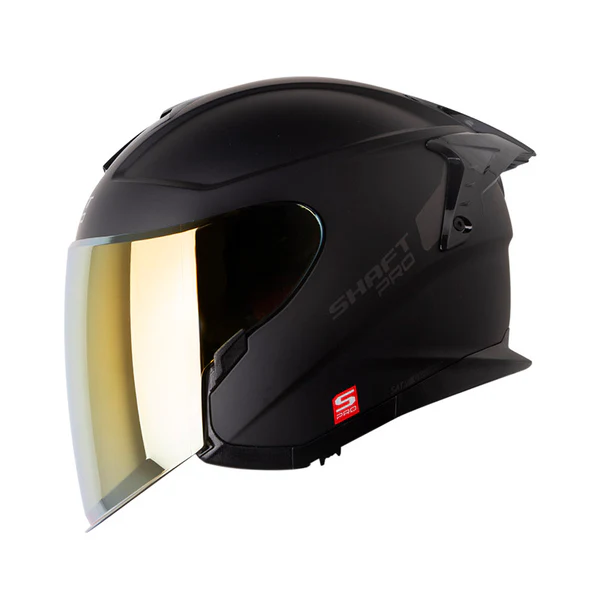 CASCO SHAFT PRO 240DV SOLID NEGRO GRIS OSCURO MATE