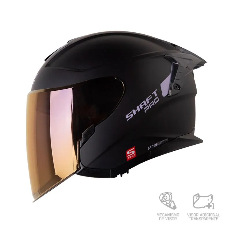 CASCO SHAFT PRO 240DV SOLID NEGRO MORADO MATE