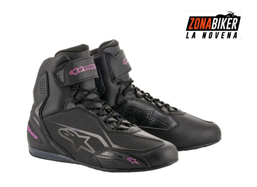 BOTA ALPINESTARS FAST 3 NEGRO ROSA
