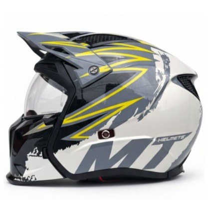 CASCO MT SV STREETFIGHTER S SV TACKLE B2 GRIS AMARILLO