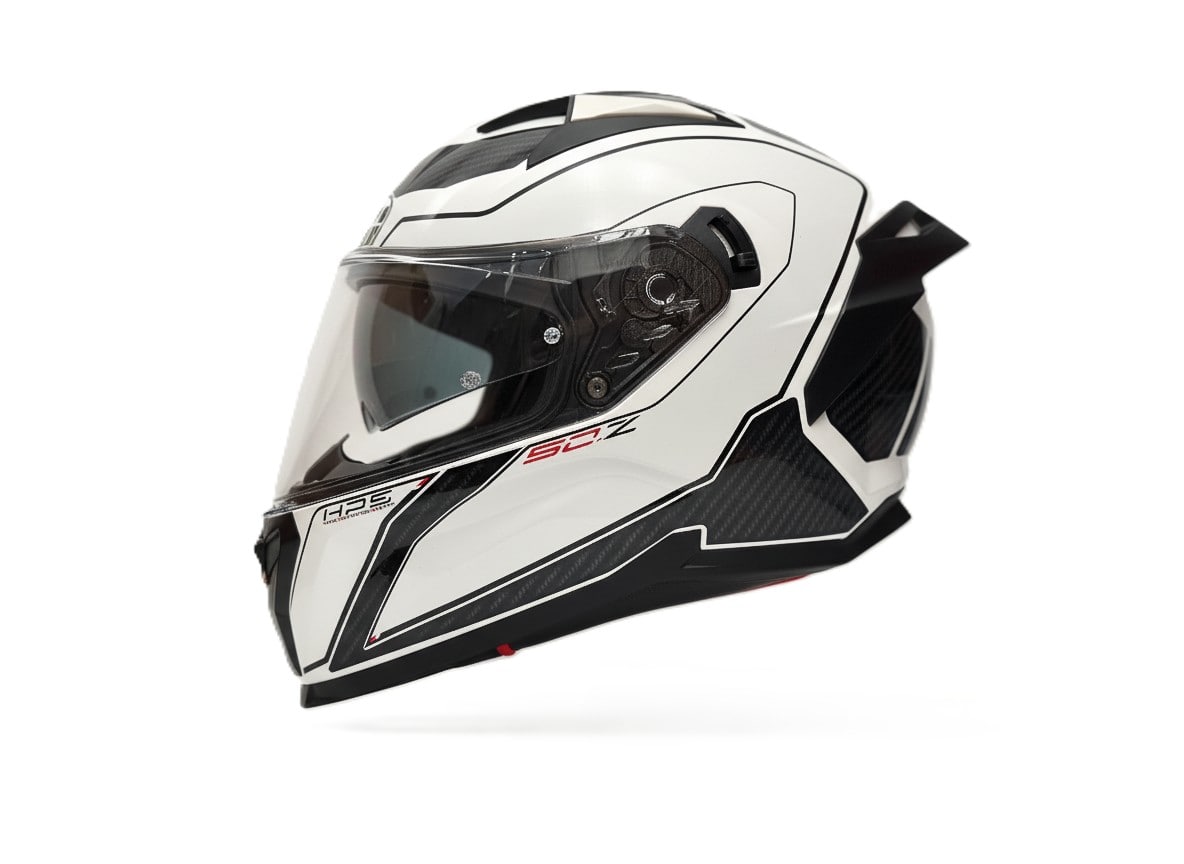 CASCO GIVI H50Z BLANCO NEGRO BRILLANTE