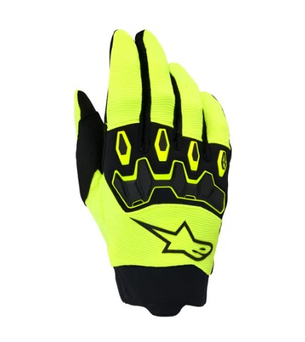 GUANTES ALPINESTARS FULL BORE V2 AMARILLO FLUOR