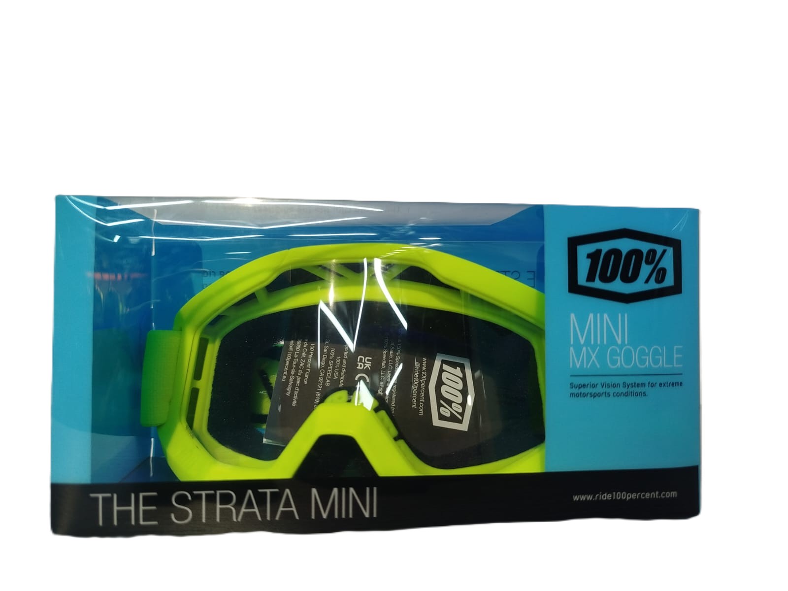 GOGGLES 100% STRATA 2 KIDS AMARILLO