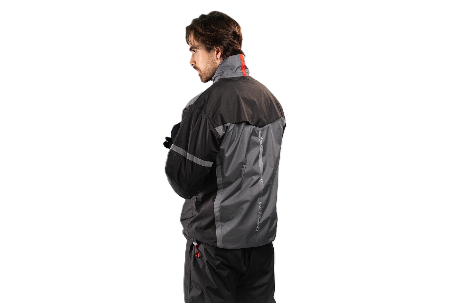IMPERMEABLE FIREPARTS CYCLONE C3 GRIS
