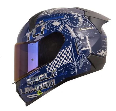 CASCO SHAFT 560 EVO MANKIND AZUL OSCURO