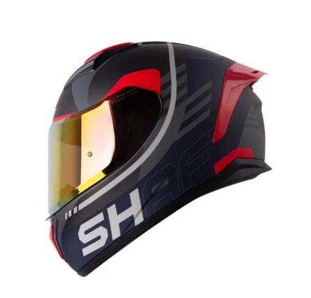 CASCO SHAFT 582SP EVO ACENES GRIS ROJO MATE