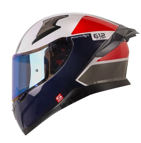 CASCO SHAFT PRO 612DV MYTH GRIS CLARO ROJO