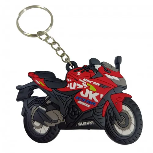 LLAVERO MOTO GIXXER SF 250 ROJO