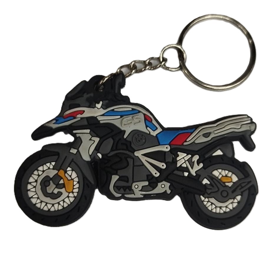 LLAVERO MOTO BMW GS BLANCO