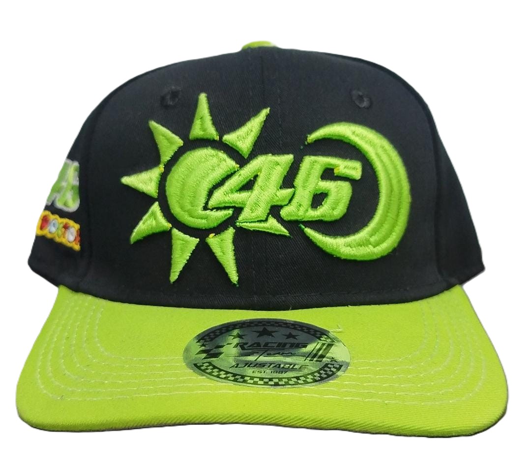 GORRA 3A THE DOCTOR 46 NEGRO VERDE