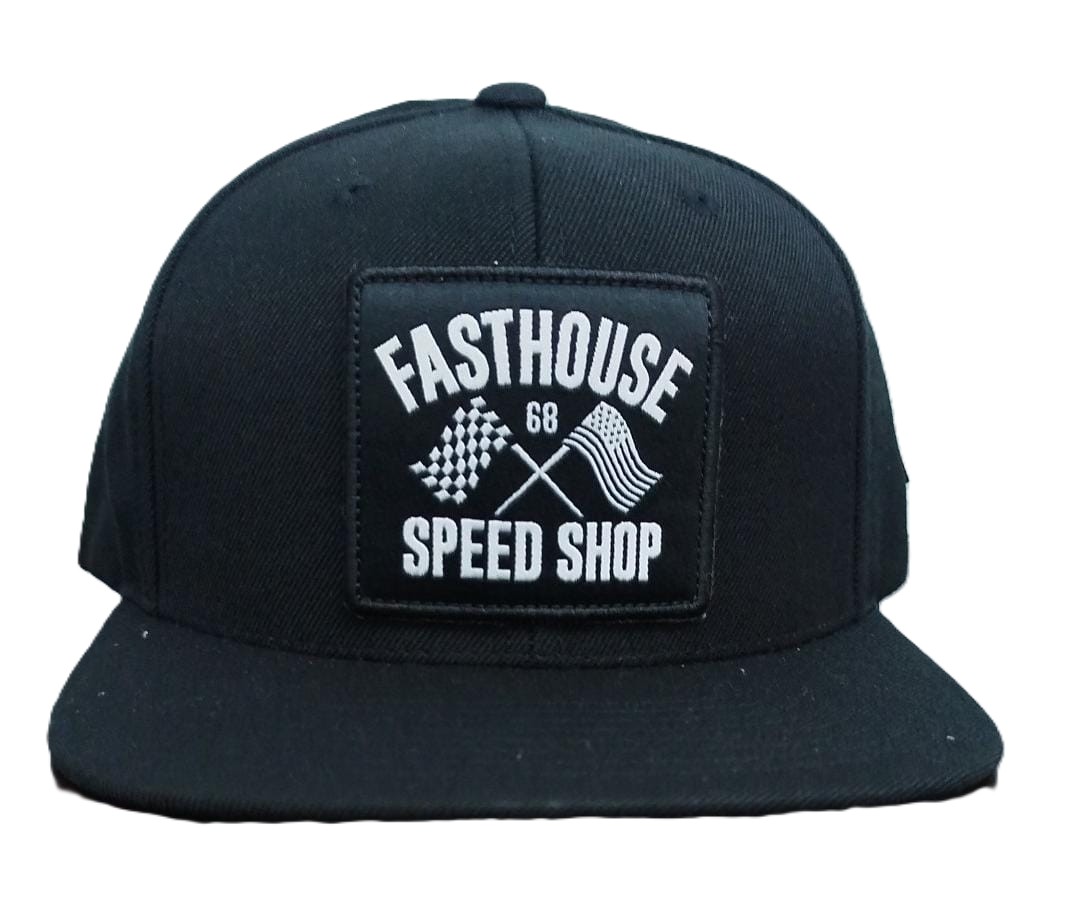 GORRA FULL HOUSE FAST FLAGS NEGRO