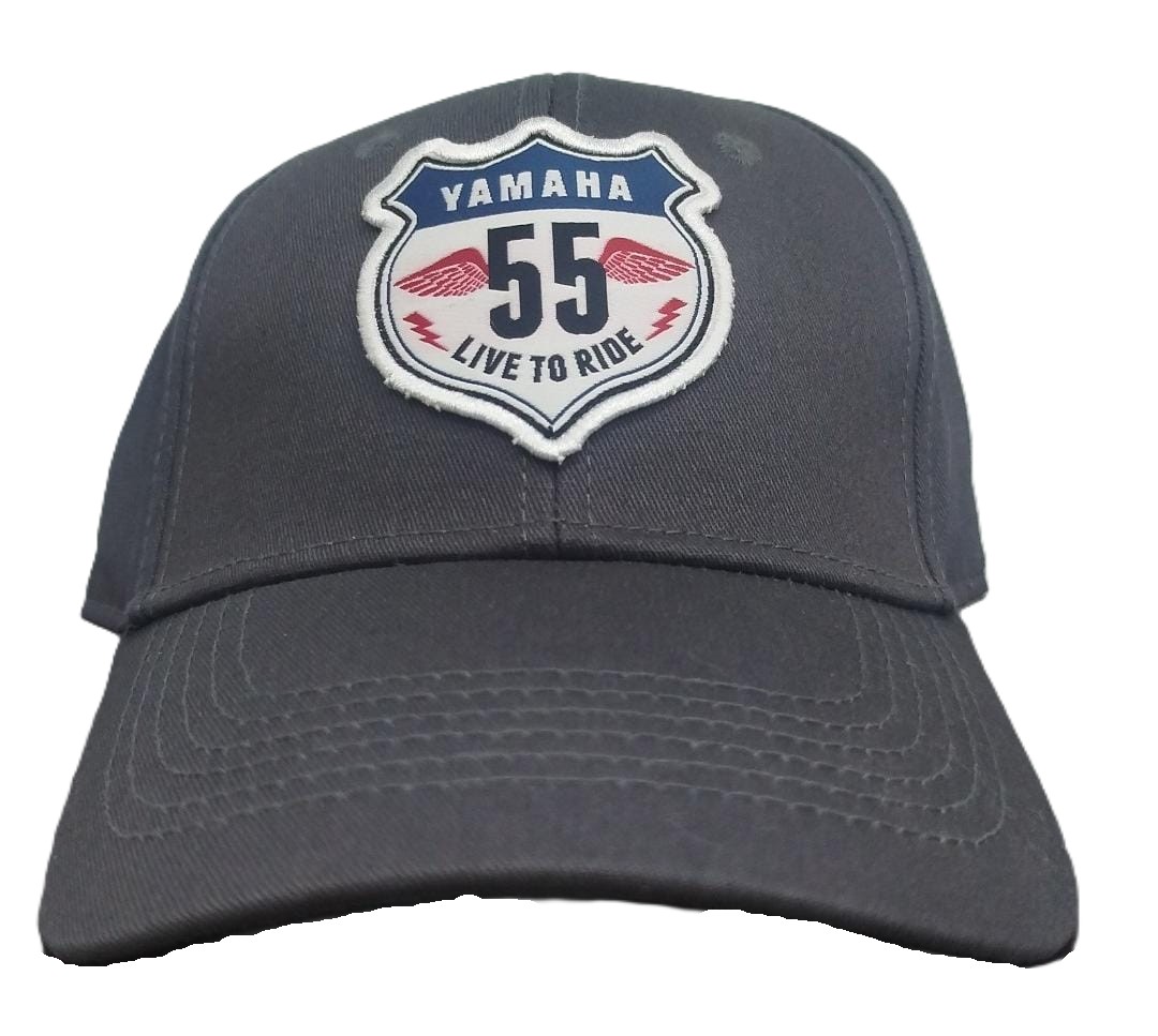 GORRA YAMAHA OTO GRIS