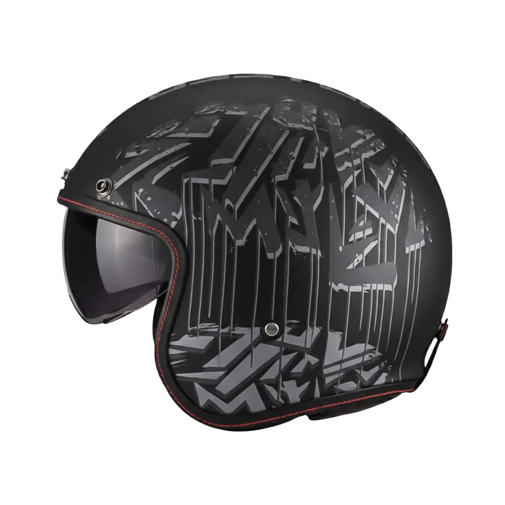 CASCO MT LE MANS 2 SV S DYSTOPIC B12 GRIS MATE