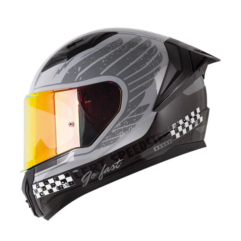 CASCO LS2 FF810 VIGO READY SET GRIS OSCURO GRIS