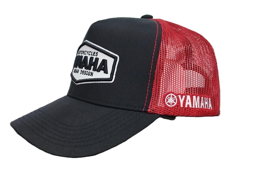 GORRA YAMAHA URBAN NEGRO ROJO