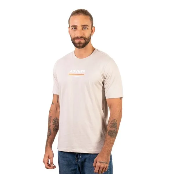 CAMISETA YAMAHA ADVNTR BEIGE MASCULINO