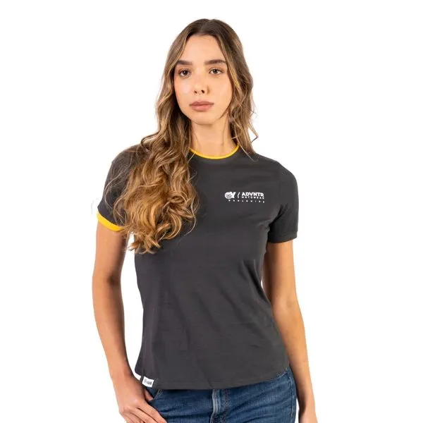CAMISETA YAMAHA ADVNTR GRIS FEMENINA