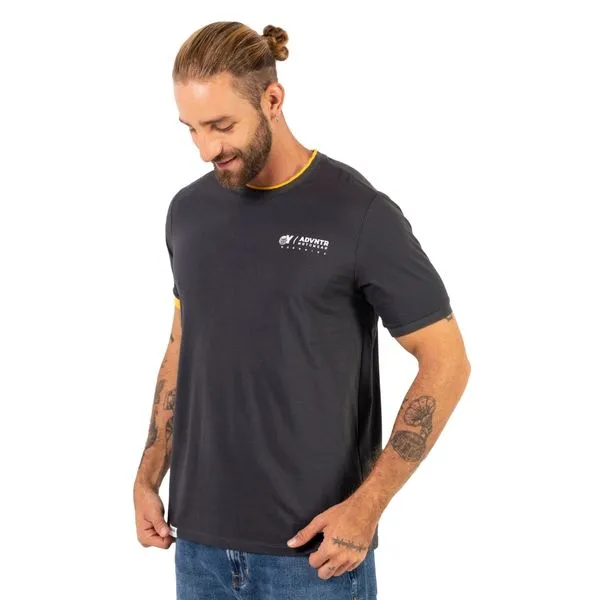CAMISETA YAMAHA ADVNTR GRIS MASCULINO