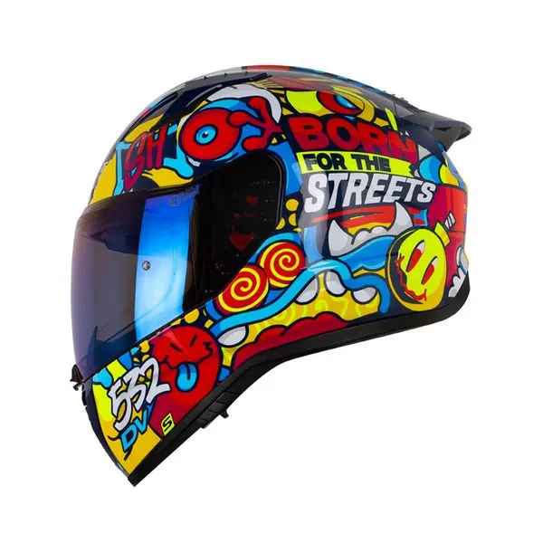 CASCO SHAFT 532DV MONSTA CLUB NEGRO AMARILLO