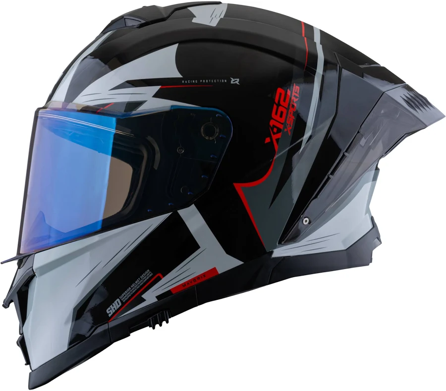 CASCO X-SPORTS X-162 MAVERIX BLANCO ROJO