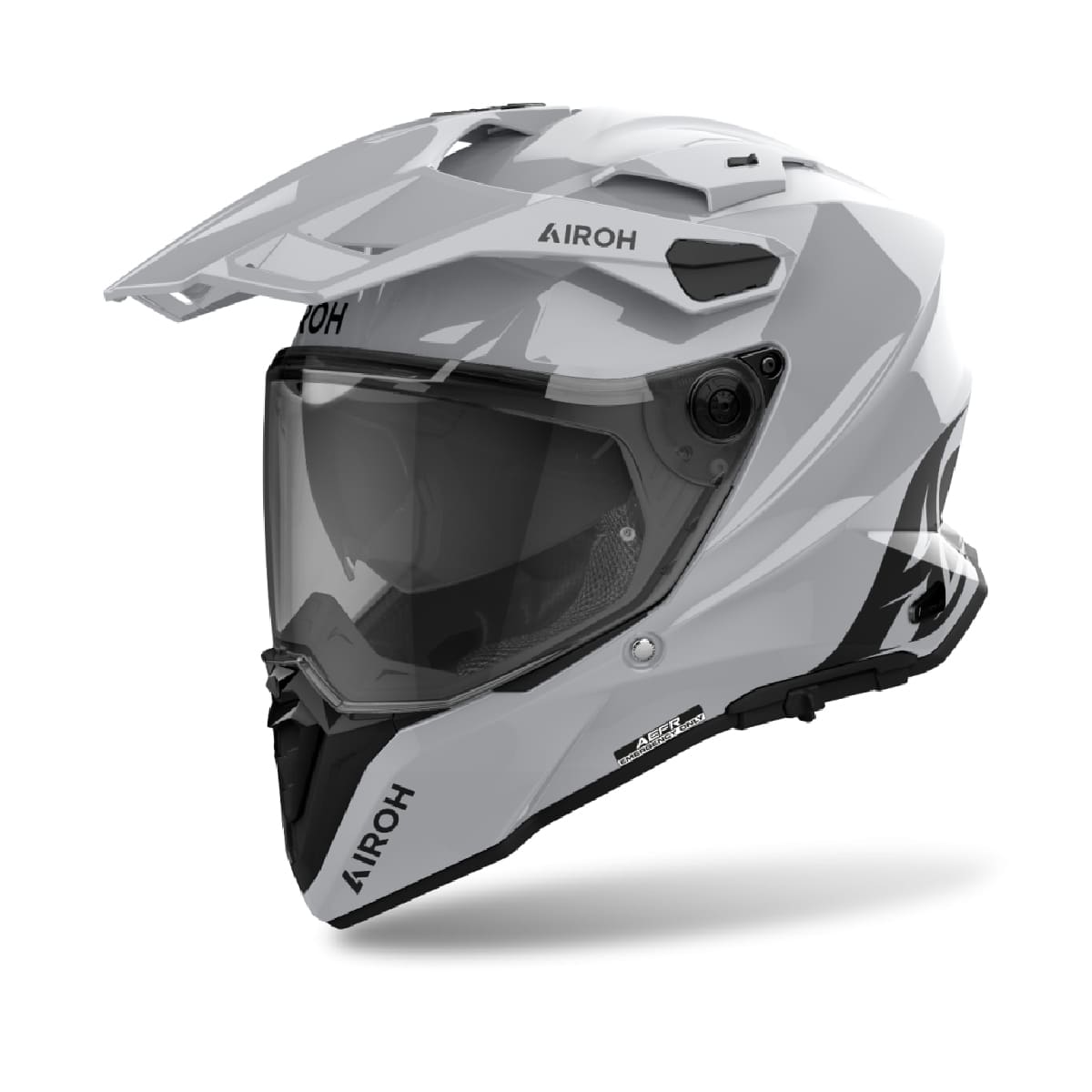CASCO AIROH DUAL COMMANDER 2 CEMENT GRIS